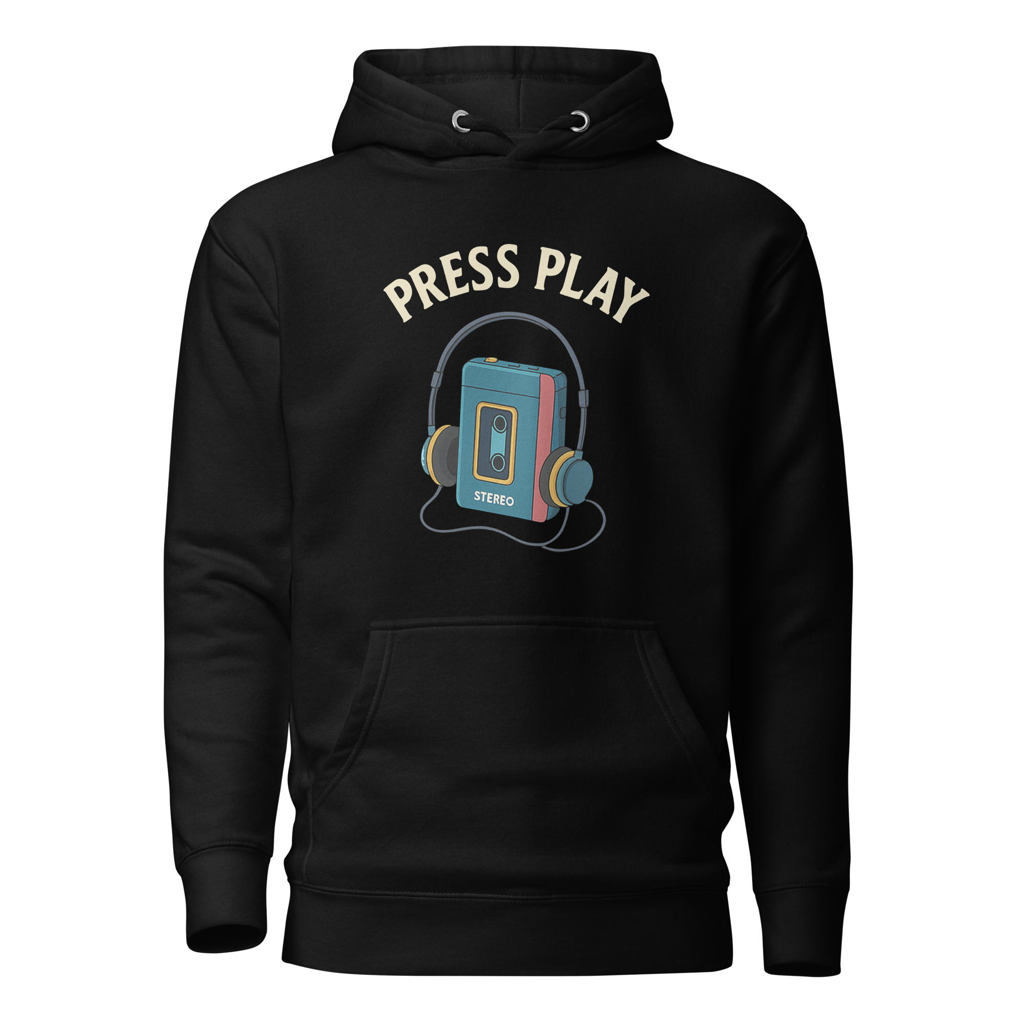 „Press Play“ Hoodie